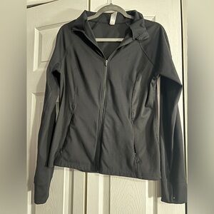 Black Stretchy Athletic Jacket (XL)